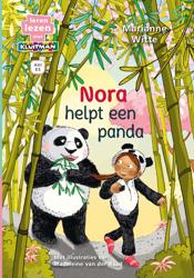 Nora helpt een panda