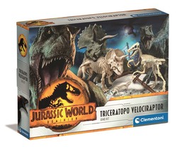 Jurassic World - Archeoloog Kit - Triceratops + Velociraptor